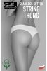 Gatta Figi stringi bezszwowe 1639s białe